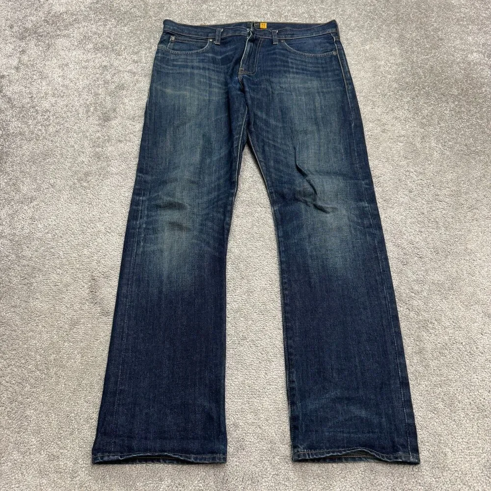 J.Crew 770 Kaihara Straight Leg Denim Jeans Mens 32x32 Blue 100% Cotton Casual